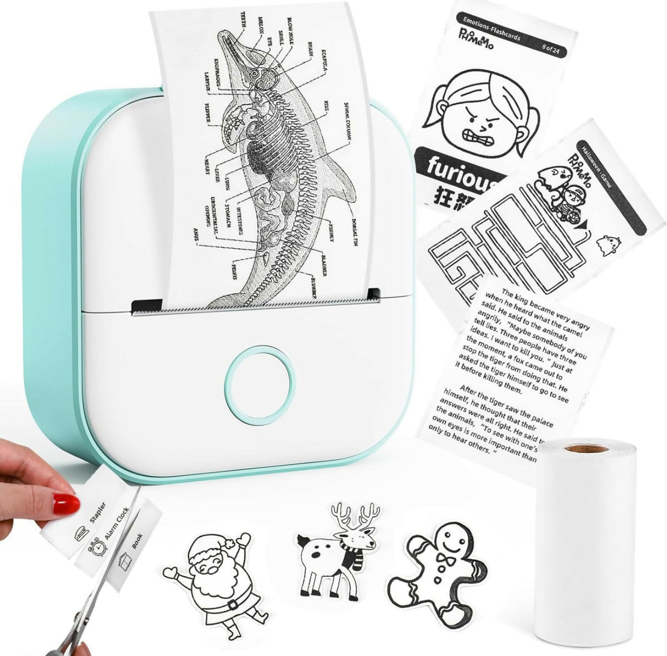 Mini imprimante thermique portable Bluetooth